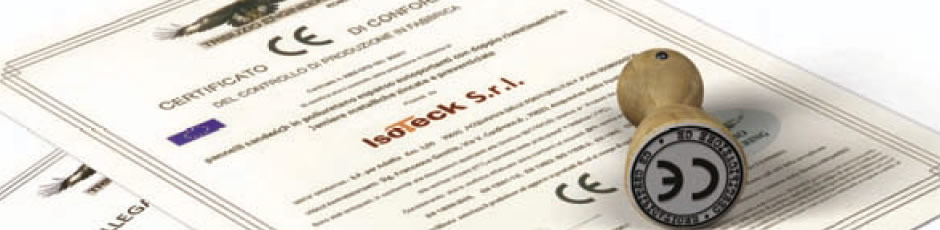 UE Certifications sandwich panels